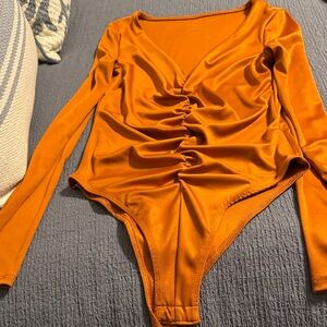 Target Vibrant Orange Bodysuit